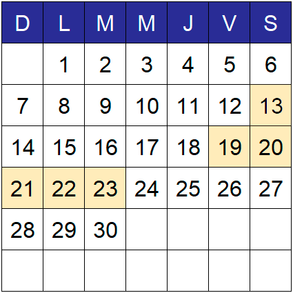 Calendario 2do Año 30 09 segundo 2025 ok3